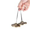2.6in/6.5cm Handcrafted Tibetan Meditation Tingsha Cymbal Bell with Buddhist The