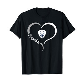 Poudre Impalas Logo Half Heart Slogan HS T-Shirt