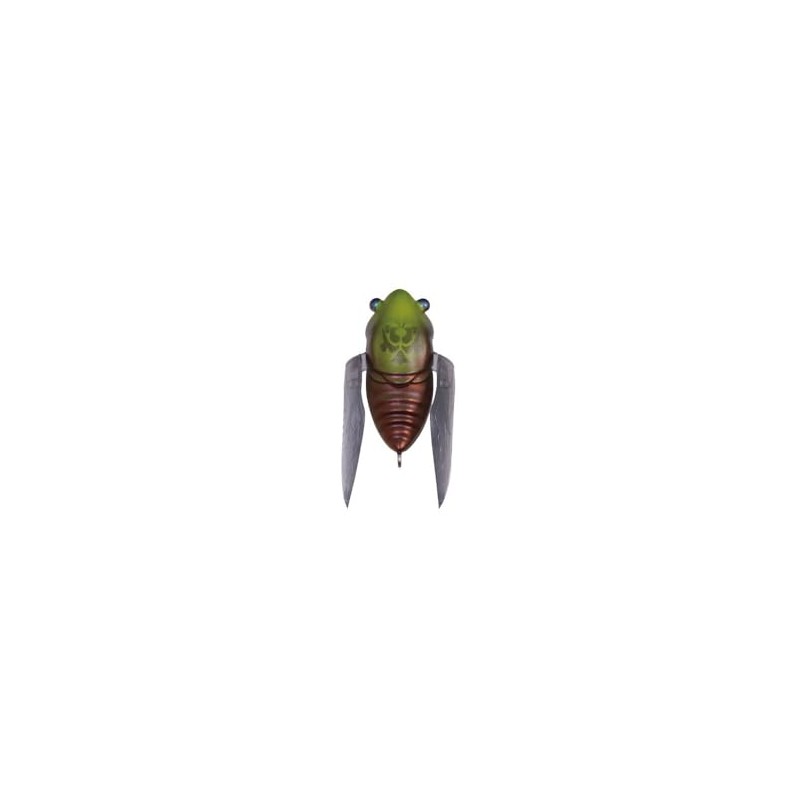 Megabass TINY SIGLETT Lure, Matte Higrashi II