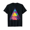 Triangle Abstract Geometric Art Design T-Shirt