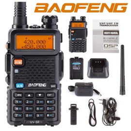 Baofeng UV-5R Plus 8 Watts Upgraded HAM Dual Band Walkie Talkies Two Way Radio.