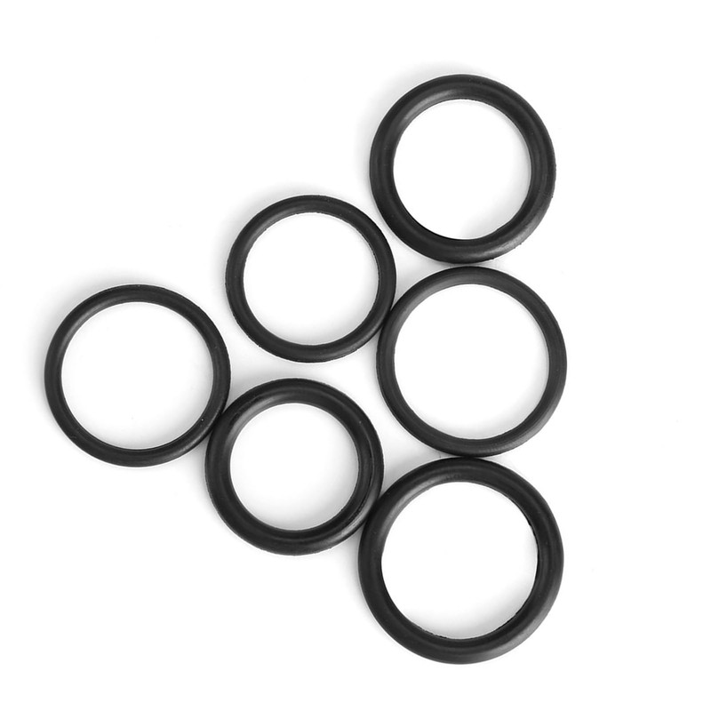 279Pcs/Kit 18 Sizes Rubber O-Ring Washer Assortment Kit, Black O