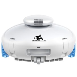 (2026 NEW) AQUVII Cordless Robotic Pool Vacuum, Dual-Layer Filtration