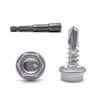 #8 x 1/2" 240pcs 410 Stainless Steel Hex Washer Head
