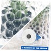 iplusmile 3D Pattern Shower Curtain Liner Waterproof Stand up Shower