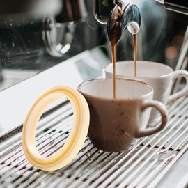 2 PCS 54mm Silicone Steam Ring, Steam Gasket for Breville Espresso Machine 870/878/860/840/810/500/450 and for Sage 500/870/875/880/810/878, No BPA Grouphead Gasket Replacement Part