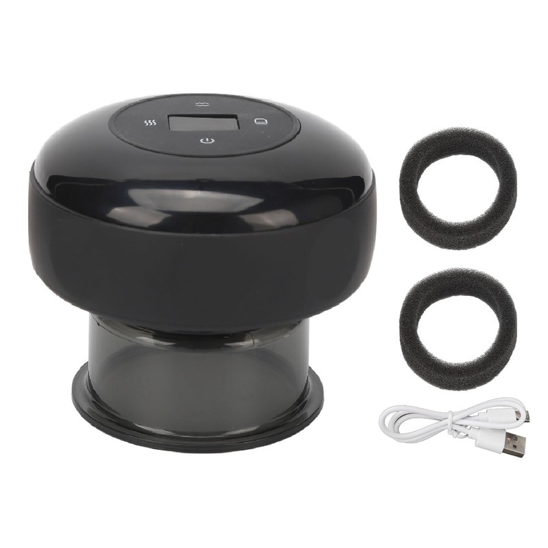 Smart Cupping Device 12gears Wireless Rechargeable Hot Compress High Suction