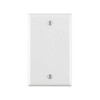 axGear Blank No Device Plate Outlet Cover Single Gang Standard