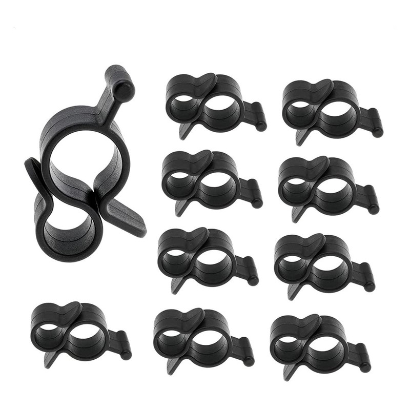 ZYWUOY 10 Pack Camping Awning Hooks Clips RV Tent Hanger