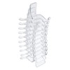 Hipiwe 10 Packs Acrylic Triangle Display Holder - Clear Plastic