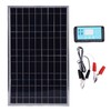 Sanpyl 100W 12V Solar Panel Kit, Portable Monocrystalline Silicon Solar