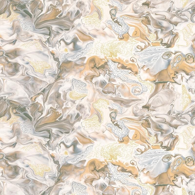 Martina Home Genil Oilcloth Tablecloth 250 x 140 cm Gold