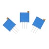 50pcs 3296W 100/200/500/1k/2k/5k/10k/20k/100k/500k Ohm Adjustable Trimmer Resistor