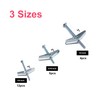 cSeao 22 Pieces Heavy Duty Drywall Ceiling TV Anchors Toggle