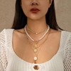 Summer Starfish Shell Necklaces for Women Trendy Boho Seashell Beach