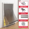 2PACK Extra Large Dog Door Replacement Flap with Screws,Doggie Door