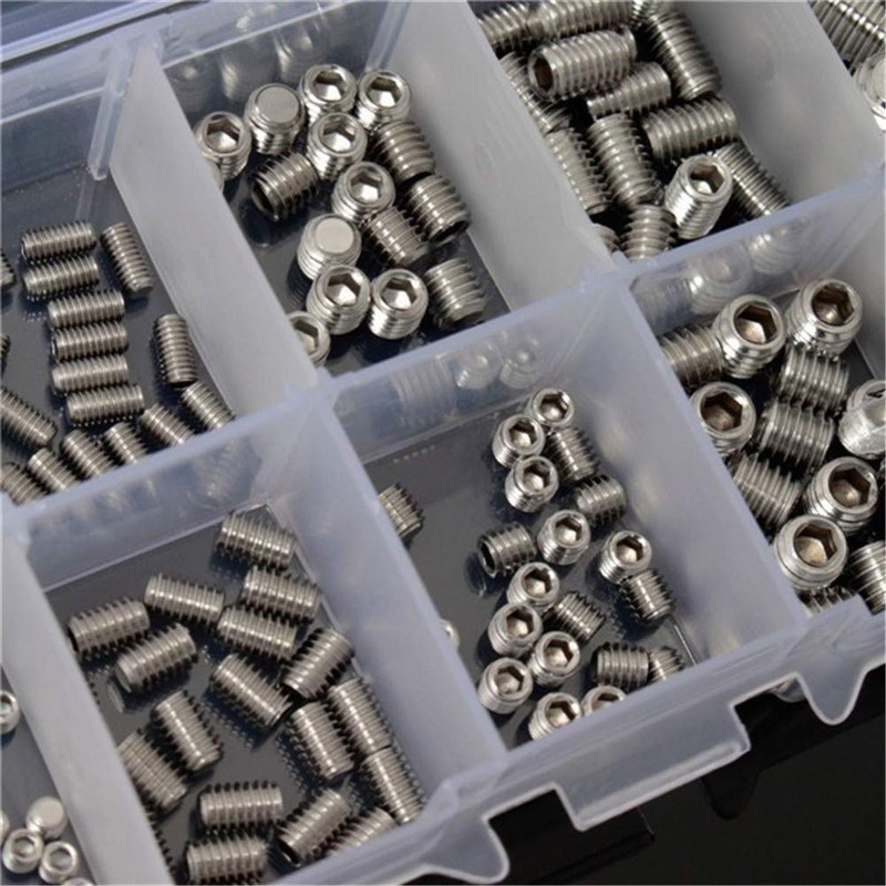 M3 M4 M5 M6 M8 200Pcs Allen Head Socket Hex