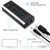 RSHTECH Powered USB Hub 3.0, 5 Port USB 3 Hub
