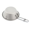 Keith Ti5320 Titanium Folding Handle Camping Bowl Ultralight Base Collapsible