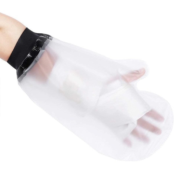 Waterproof Gypsum Cover, Hand, Waterproof Shower Cover Gloves, Wrist, Bath Protection, Cast Cover, Reusable Waterproof Protector, Waterproof Protection for Affected Areas in Bath, Adult Wrist Bandage, Injuries, Affected Areas, Waterproof Cover