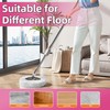 SWIFTIRON Spin Mop and Bucket with Wringer Set for Home,360°