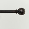 Exclusive Home Vine 1" Curtain Rod and Finial Set, Oil