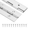 uxcell Piano Hinge, 14" Stainless Steel Continuous & Piano Hinges