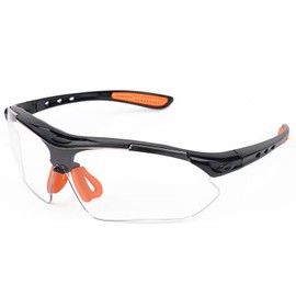 SooGree Safety Glasses Clear Anti-Scratch Protective Goggles Impact Resistant Lens Eyewear Unisex Eye Protection for Construction Shooting and Laboratory Anti-Fog