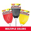 Enoz Fly Swatter, Wire Handled Plastic Fly Swatter, Assorted Colors,