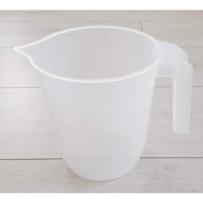 Measuring Jug 2 Litre. U-COOK Kitchen Home Tool. Transparent Clear