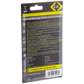 C.K T2271A Non-Contact Voltage Detector with Visual Indicator,Red
