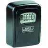 Burg-Wächter Key Safe with Combination Lock, 30 SB, Steel, Black
