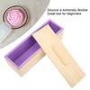 Soap Loaf Mold Flexible Purple Silicone DIY Hand Made Soap