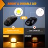 Nilight Cab Roof Marker Light 5 PCS 16 LED Smoked