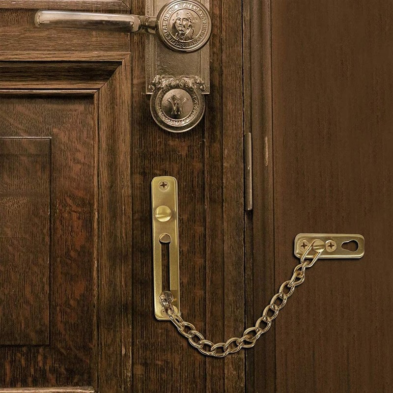304 Stainless Steel cast Steel Door Safety Chain Protective Cover,