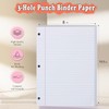 300 Sheets Loose Leaf Paper 8" x 10.5" College Wide