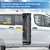 X AUTOHAUX Exterior Rear Passenger Door Handle for Ford Transit