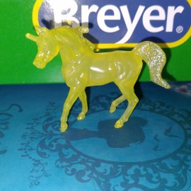 BREYER Mini Whinnie unicorn whinny Unicorn surprise  horse #1
