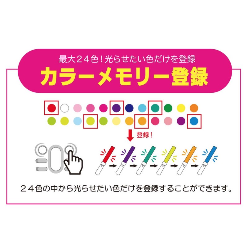 Lumica G28903 LED Color Changing Pen Light, Large Flashing Blade,