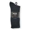 BOSS Men's 3P RS Uni CC Regular_Socks, Charcoal12, 39-42