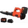 Blütezeit Cordless Leaf Blower Electric 8.0Ah Battery Power for Lawn