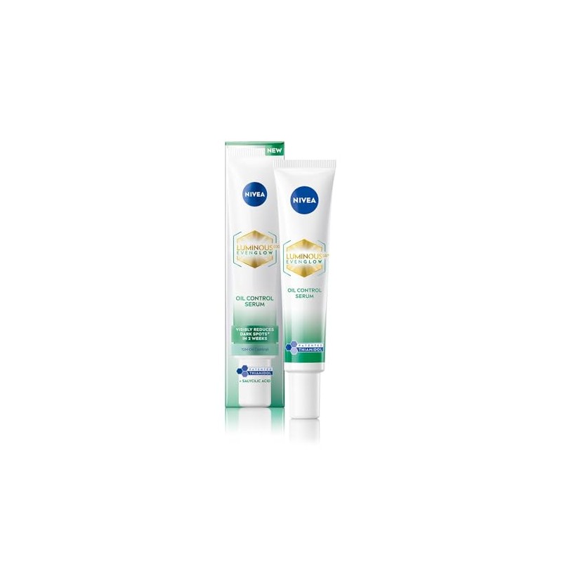 NIVEA Luminous Even Glow Oil Control Face Serum, Dark Spot
