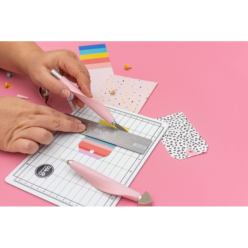 We R Memory Keepers Mini kit di attrezzi rosa