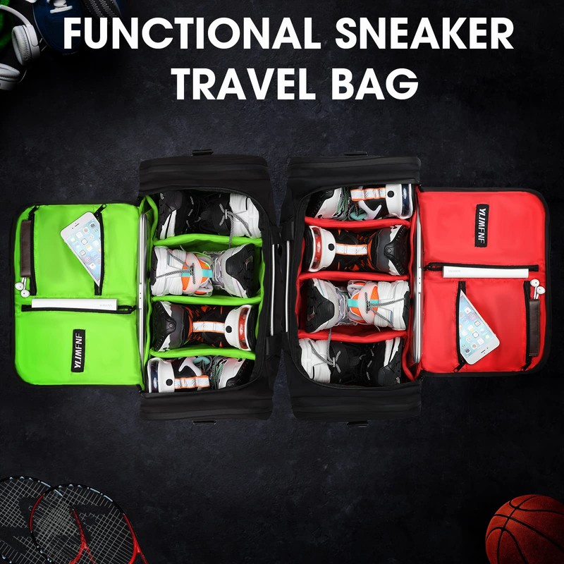 Sneaker Bag for Travel, Premium Multi-functional Duffel Bag, Gym Training