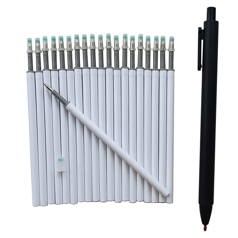 Twokiln 0.5 mm Pen Refill Black 4.3 Inch Gel Ink