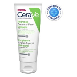 Limpiadora Crema-Espuma Cerave Hidratante Para Rostro 100ml