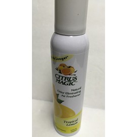Citrus Magic Lot of 2 Citrus Magic Natural Odor Eliminating AirFreshener Spray Tropical Lemon
