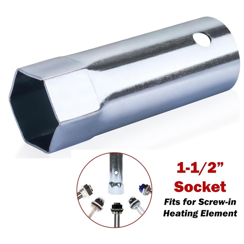EWH-03 Electric Water Heater Tune-Up Kit with Element Wrench, Includes