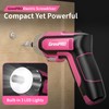 GRENPRO 4V Cordless Screwdriver Rechargeable, Electric Screwdriver Cordless 29pcs, USB
