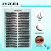 Cluster Eyelash Extensions, DIY Eyelash Extensions, 280 Pieces, Left &